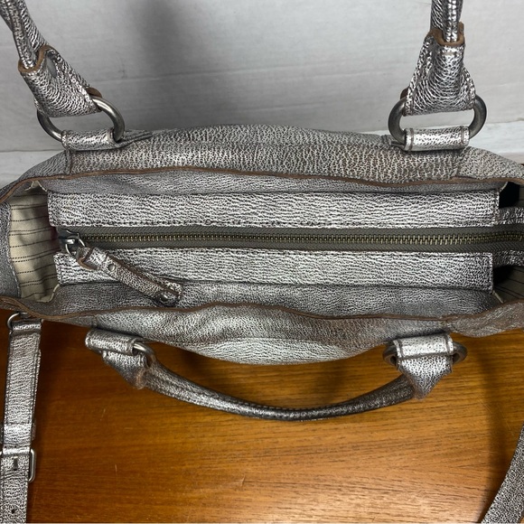 Frye Mellissa Metallic Tote Purse - Picture 10 of 15